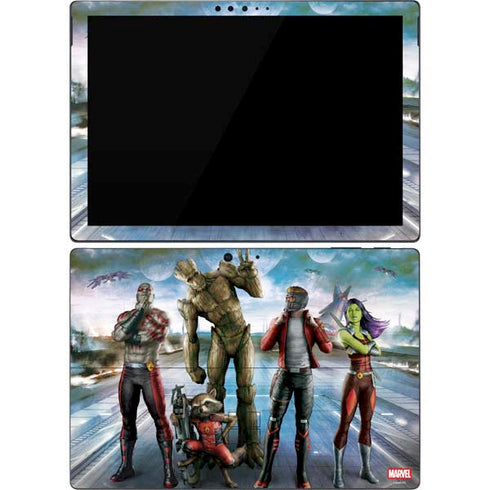 Marvel Guardians of the Galaxy Hero Squad Surface Pro 7 Skin