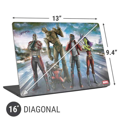 Marvel Guardians of the Galaxy Hero Squad Universal Laptop 16in (13 x 9.4in) Skin