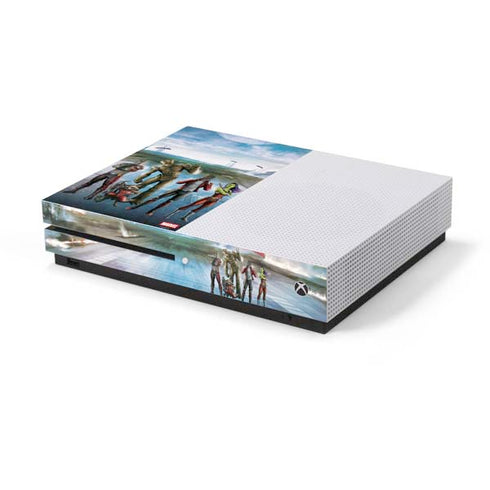 Marvel Guardians of the Galaxy Hero Squad Xbox One S Console Skin
