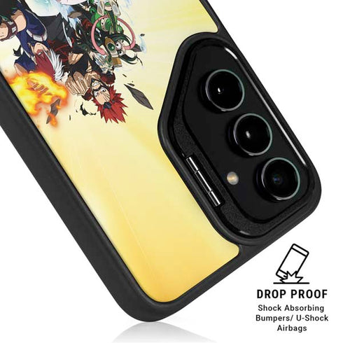 My Hero Academia Hero Team Season 4 Galaxy S25 FE Kickstand Case