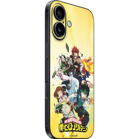 My Hero Academia Hero Team Season 4 iPhone 16 Plus Skin
