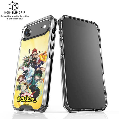 My Hero Academia Hero Team Season 4 iPhone 17 Air Clear Case