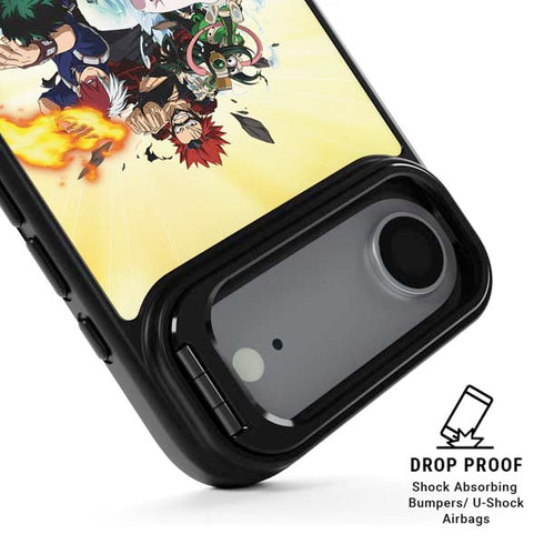 My Hero Academia Hero Team Season 4 iPhone 17 Air Kickstand Case
