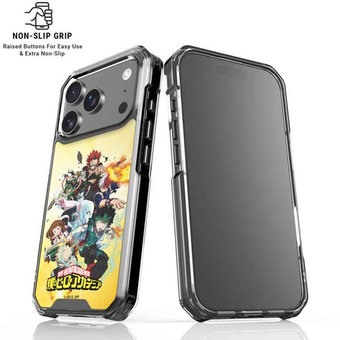 My Hero Academia Hero Team Season 4 iPhone 17 Pro Max Clear Case
