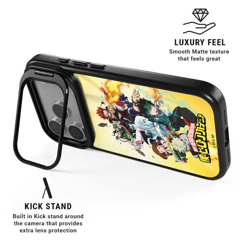 My Hero Academia Hero Team Season 4 iPhone 17 Pro Max Kickstand Case