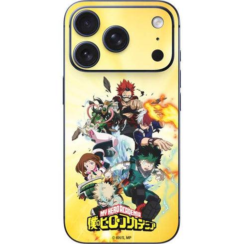 My Hero Academia Hero Team Season 4 iPhone 17 Pro Skin