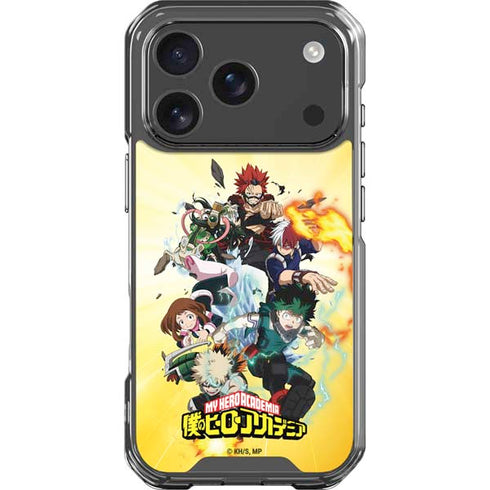 My Hero Academia Hero Team Season 4 iPhone 18 Pro Clear Case