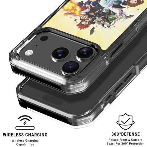 My Hero Academia Hero Team Season 4 iPhone 18 Pro Clear Case