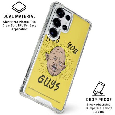 Warner Bros The Goonies (1985) Hey You Guys Galaxy S25 Ultra Clear Case