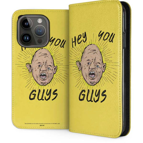 Warner Bros The Goonies (1985) Hey You Guys iPhone 15 Pro Folio Case