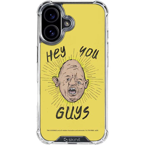 Warner Bros The Goonies (1985) Hey You Guys iPhone 16 Clear Case