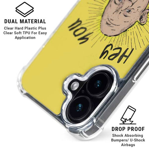 Warner Bros The Goonies (1985) Hey You Guys iPhone 16 Plus Clear Case