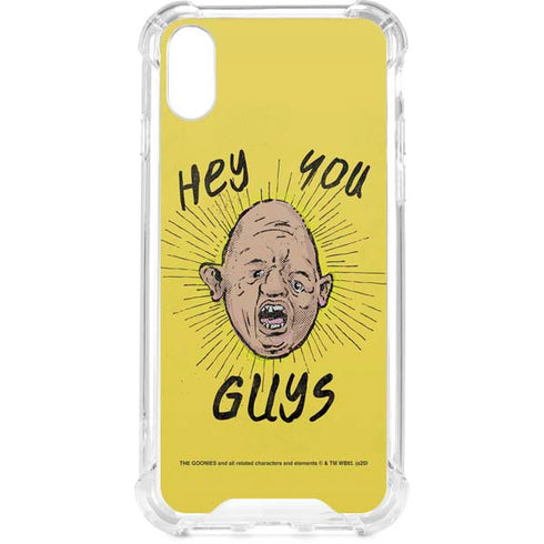 Warner Bros The Goonies (1985) Hey You Guys iPhone XS Clear Case