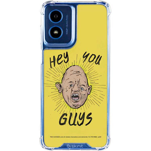 Warner Bros The Goonies (1985) Hey You Guys Moto G 5G (2024) Clear Case