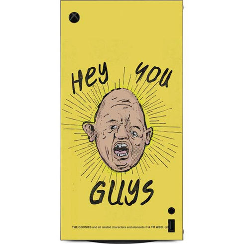 Warner Bros The Goonies (1985) Hey You Guys XBox Series X Digital Edition Console Skin