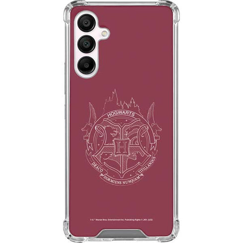 Wizarding Worlds Harry Potter Hogwarts Crest Galaxy A16 5G Clear Case