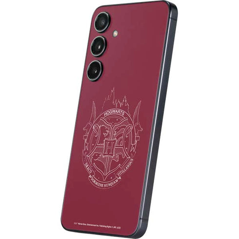 Wizarding Worlds Harry Potter Hogwarts Crest Galaxy A16 5G Skin