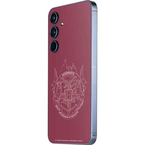 Wizarding Worlds Harry Potter Hogwarts Crest Galaxy A35 5G Skin