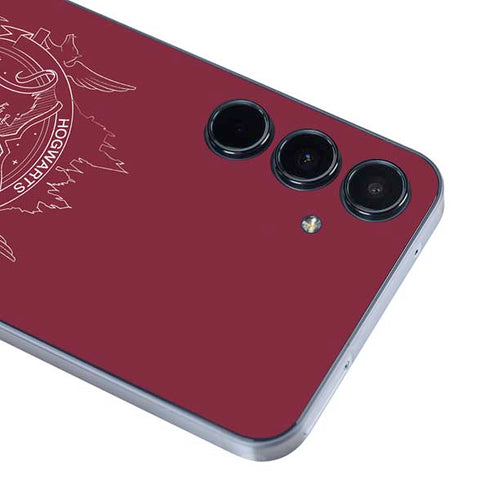 Wizarding Worlds Harry Potter Hogwarts Crest Galaxy A35 5G Skin