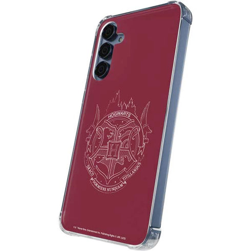Wizarding Worlds Harry Potter Hogwarts Crest Galaxy A55 5G Clear Case
