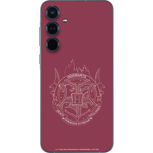 Wizarding Worlds Harry Potter Hogwarts Crest Galaxy A55 5G Skin