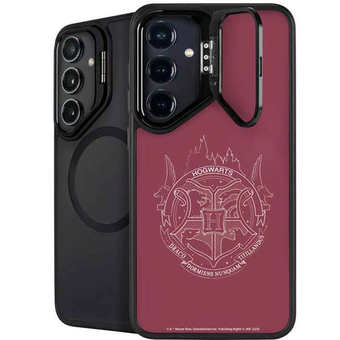 Wizarding Worlds Harry Potter Hogwarts Crest Galaxy S25 Kickstand Case