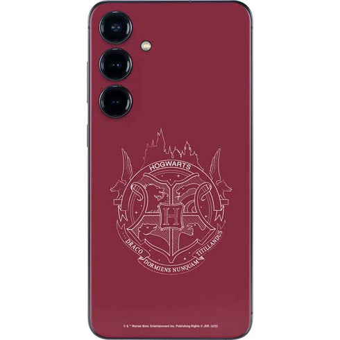 Wizarding Worlds Harry Potter Hogwarts Crest Galaxy S24 Plus Skin