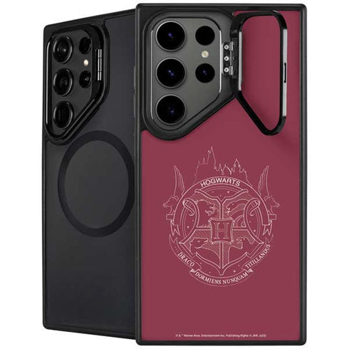 Wizarding Worlds Harry Potter Hogwarts Crest Galaxy S25 Ultra Kickstand Case
