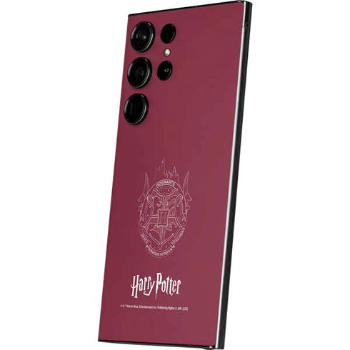 Wizarding Worlds Harry Potter Hogwarts Crest Galaxy S25 Ultra Skin