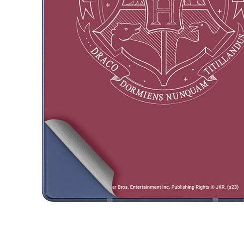 Wizarding Worlds Harry Potter Hogwarts Crest Galaxy Z Fold6 Skin
