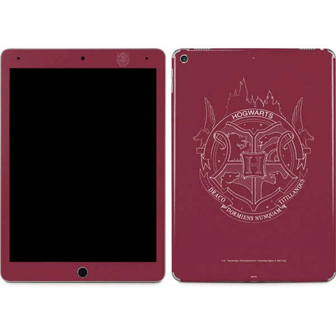 Wizarding Worlds Harry Potter Hogwarts Crest iPad Skins