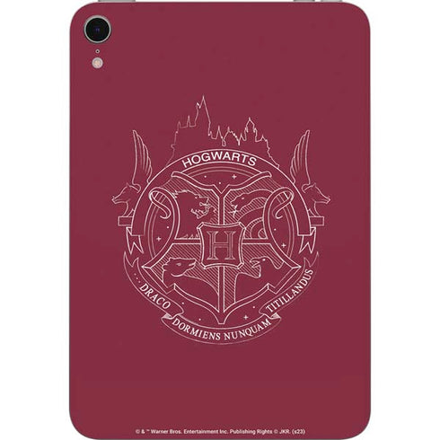 Wizarding Worlds Harry Potter Hogwarts Crest Apple iPad Mini Skin
