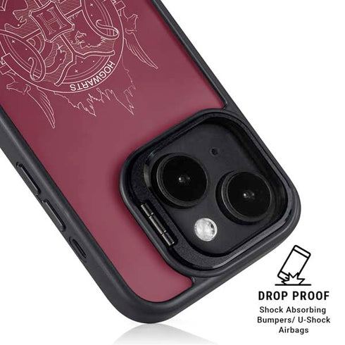 Wizarding Worlds Harry Potter Hogwarts Crest iPhone 13 Kickstand Case