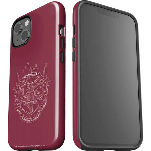 Wizarding Worlds Harry Potter Hogwarts Crest iPhone 15 Impact Case