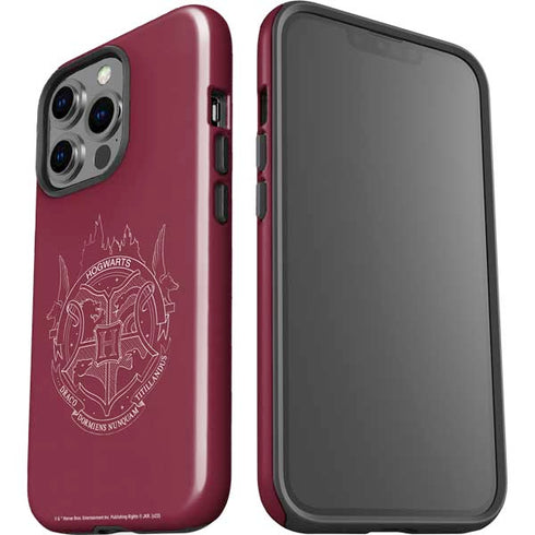 Wizarding Worlds Harry Potter Hogwarts Crest iPhone 15 Pro Impact Case