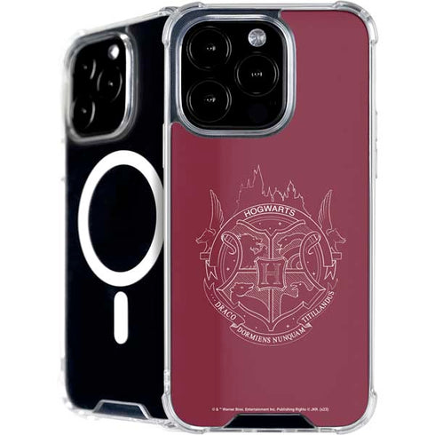 Wizarding Worlds Harry Potter Hogwarts Crest iPhone 16 Pro MagSafe Case