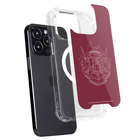 Wizarding Worlds Harry Potter Hogwarts Crest iPhone 16 Pro MagSafe Case