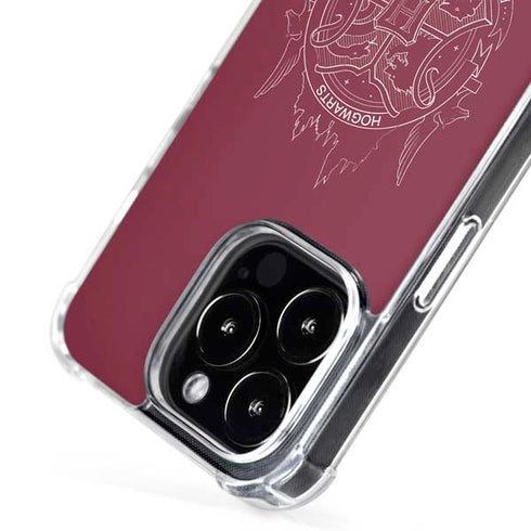 Wizarding Worlds Harry Potter Hogwarts Crest iPhone 16 Pro MagSafe Case