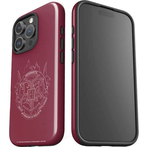 Wizarding Worlds Harry Potter Hogwarts Crest iPhone 16 Pro Max Impact Case