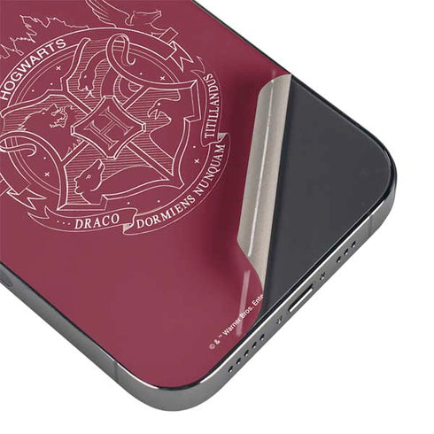Wizarding Worlds Harry Potter Hogwarts Crest iPhone 16 Pro Skin