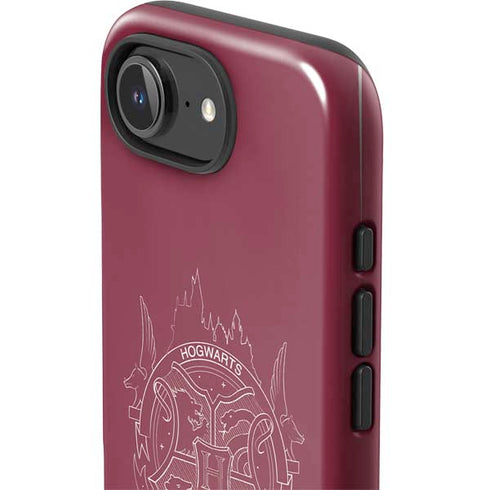 Wizarding Worlds Harry Potter Hogwarts Crest iPhone 16e Impact Case
