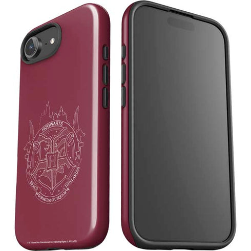 Wizarding Worlds Harry Potter Hogwarts Crest iPhone 16e Impact Case