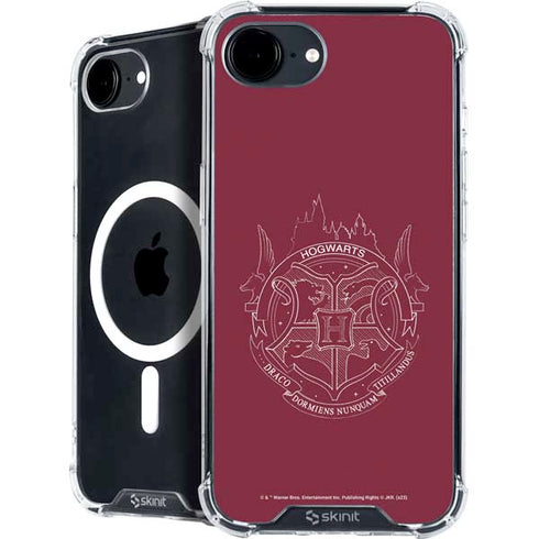 Wizarding Worlds Harry Potter Hogwarts Crest iPhone 16e MagSafe Case