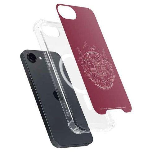 Wizarding Worlds Harry Potter Hogwarts Crest iPhone 16e MagSafe Case