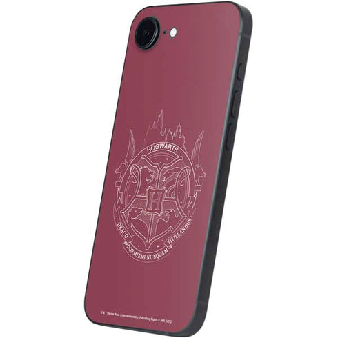 Wizarding Worlds Harry Potter Hogwarts Crest iPhone 16e Skin
