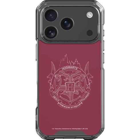 Wizarding Worlds Harry Potter Hogwarts Crest iPhone 18 Pro Clear Case