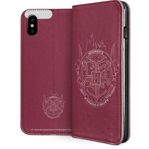 Wizarding Worlds Harry Potter Hogwarts Crest iPhone 8 Folio Case