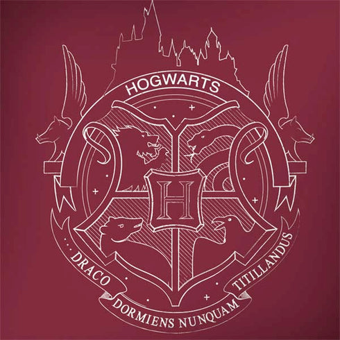 Wizarding Worlds Harry Potter Hogwarts Crest Dell Latitude Skin