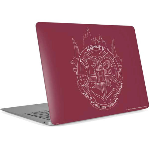 Wizarding Worlds Harry Potter Hogwarts Crest Apple MacBook Air Skin