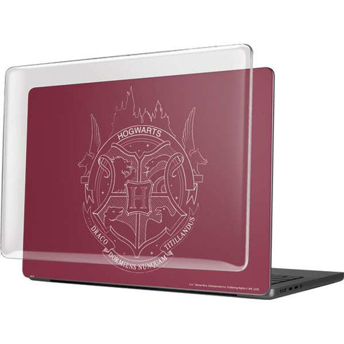 Wizarding Worlds Harry Potter Hogwarts Crest MacBook Pro 14in (2021-24) Case plus Skin